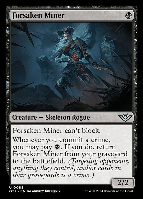 Forsaken Miner 088/286