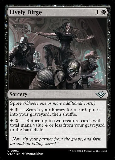 Lively Dirge 093/286