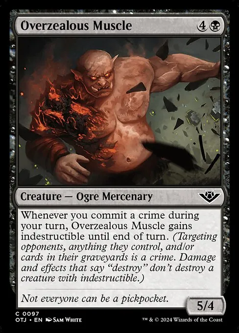Overzealous Muscle 097/286