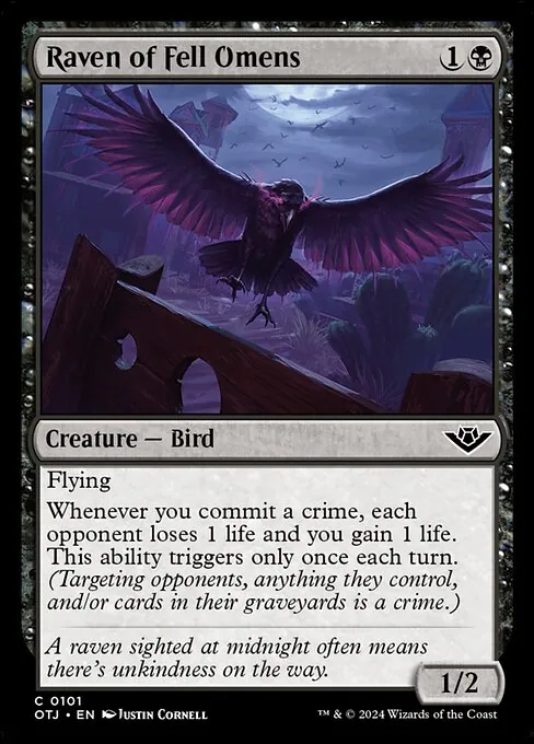 Raven of Fell Omens 101/286