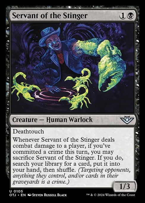 Servant of the Stinger 105/286