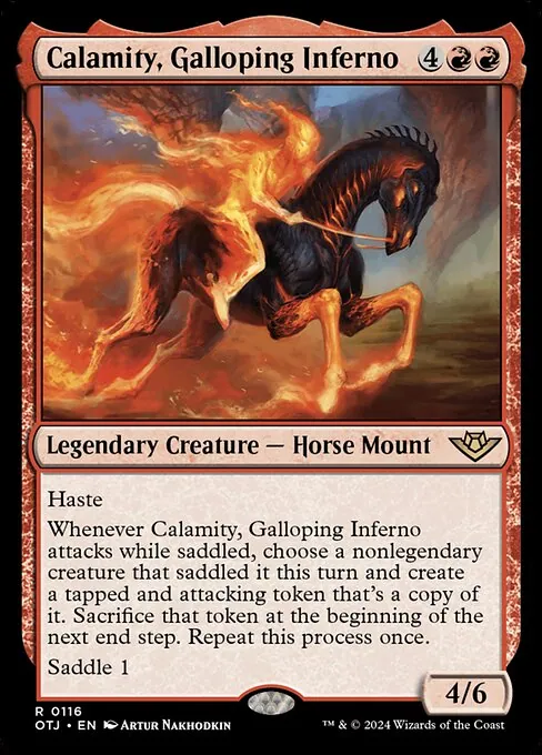 Calamity, Galloping Inferno 116/286