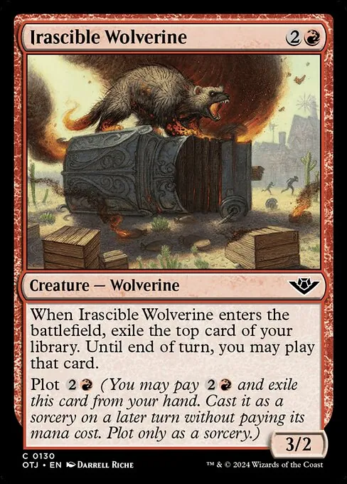 Irascible Wolverine 130/286