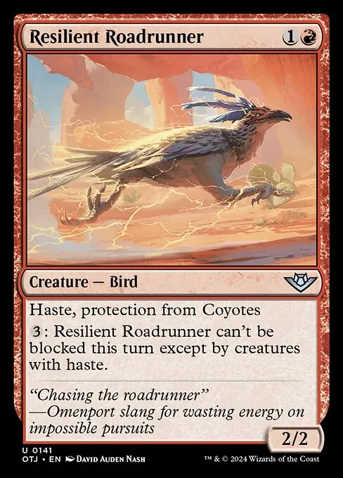 Resilient Roadrunner 141/286