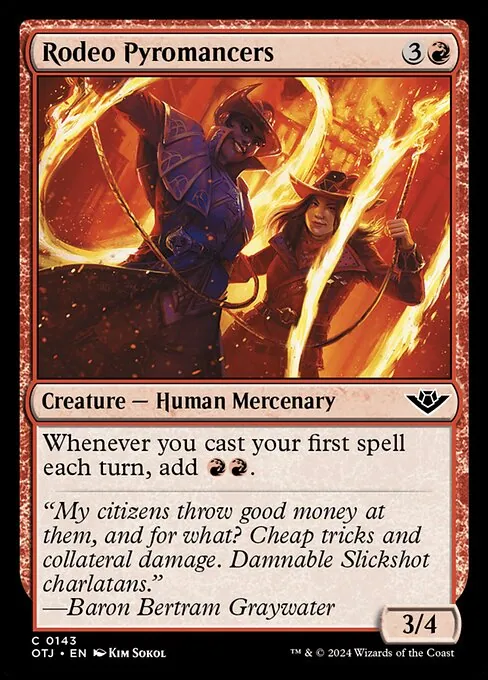 Rodeo Pyromancers 143/286