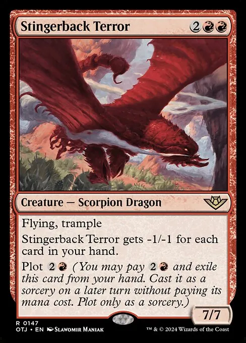 Stingerback Terror 147/286