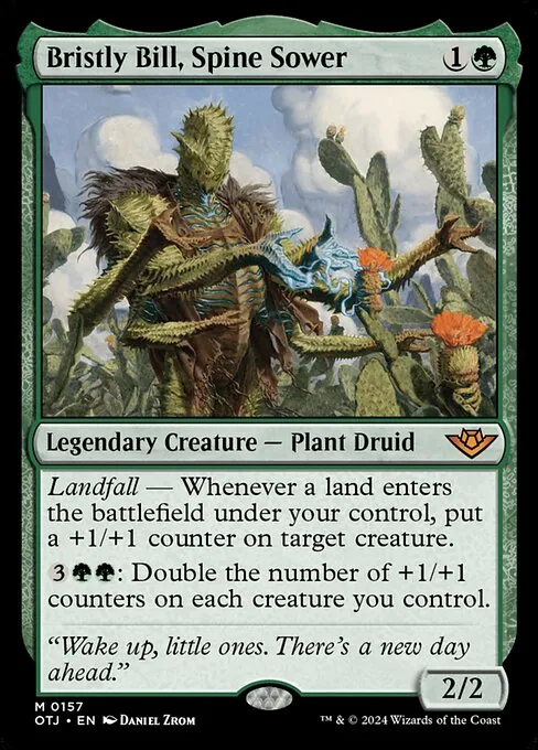 Bristly Bill, Spine Sower 157/286