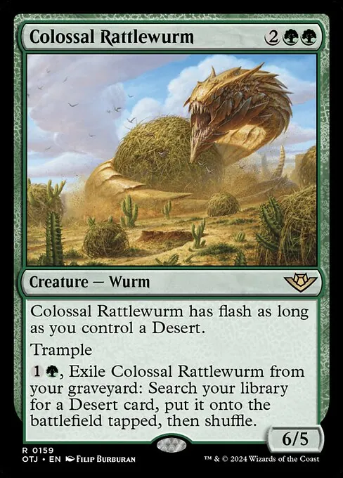 Colossal Rattlewurm 159/286