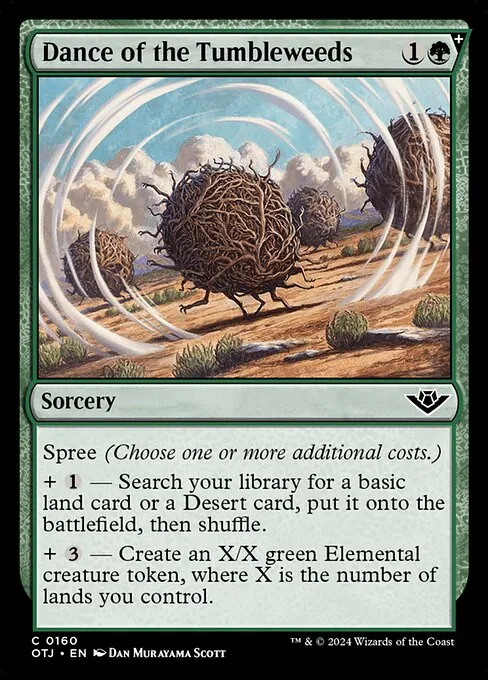 Dance of the Tumbleweeds 160/286