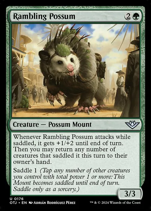 Rambling Possum 176/286