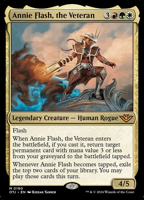 Annie Flash, the Veteran 190/286