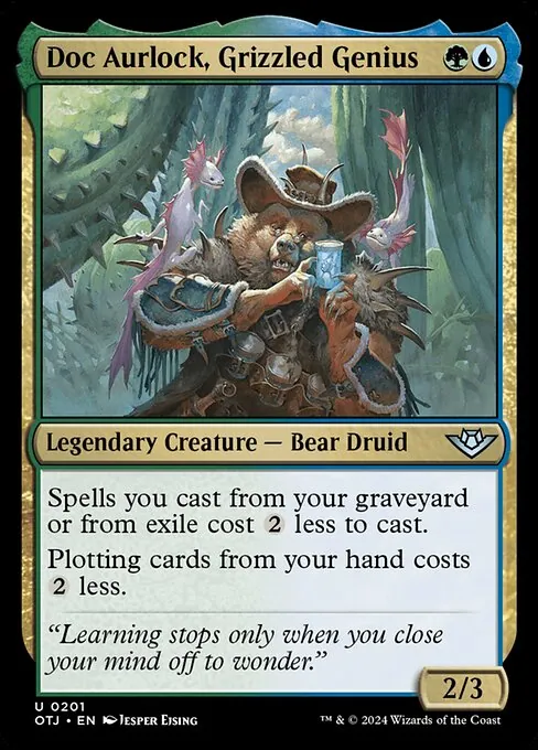 Doc Aurlock, Grizzled Genius 201/286