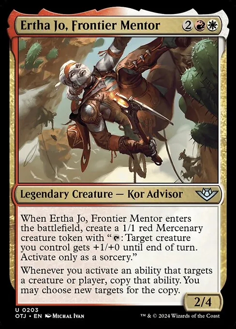Ertha Jo, Frontier Mentor 203/286