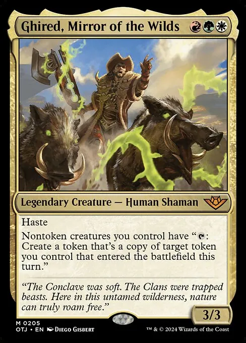 Ghired, Mirror of the Wilds 205/286