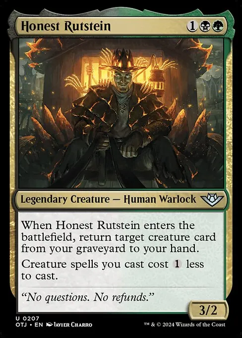Honest Rutstein 207/286