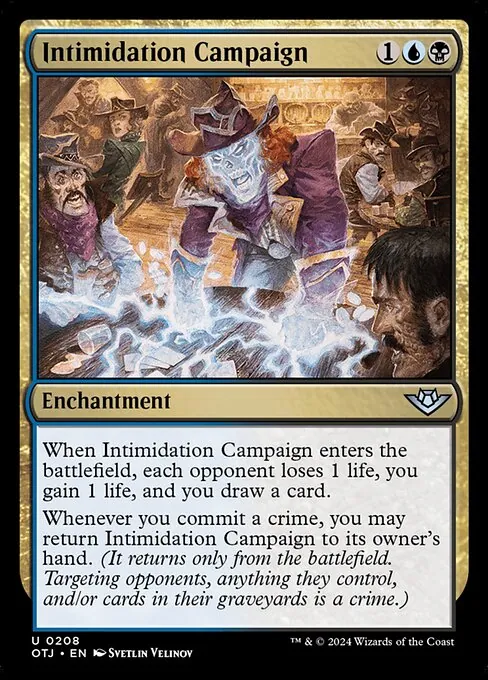 Intimidation Campaign 208/286