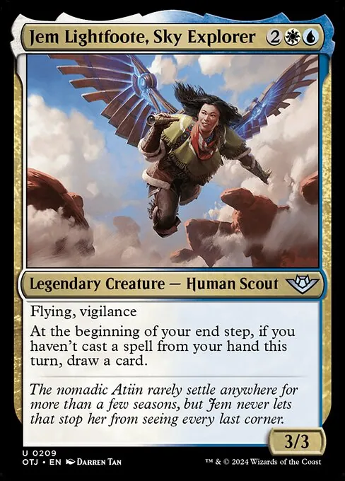 Jem Lightfoote, Sky Explorer 209/286