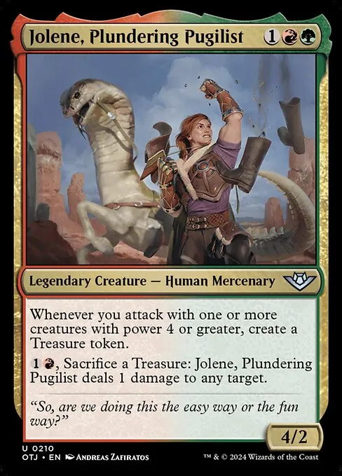 Jolene, Plundering Pugilist 210/286