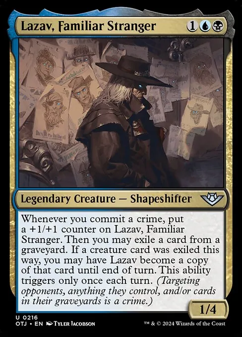 Lazav, Familiar Stranger 216/286