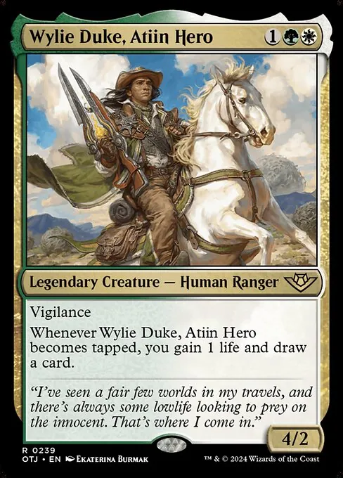 Wylie Duke, Atiin Hero 239/286