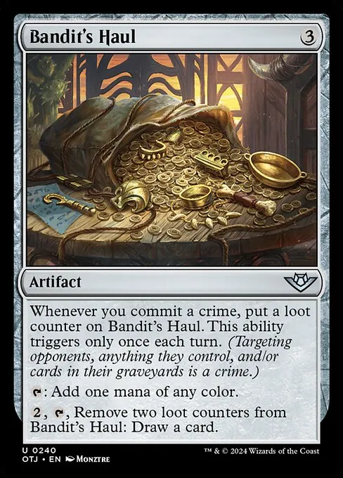 Bandit's Haul 240/286