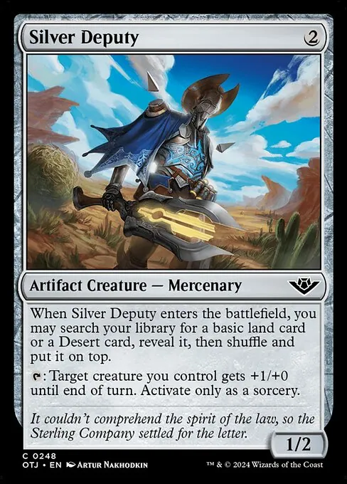Silver Deputy 248/286