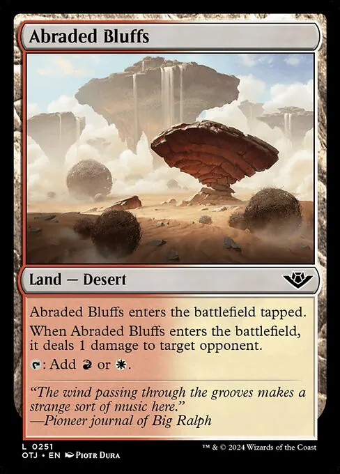 Abraded Bluffs 251/286