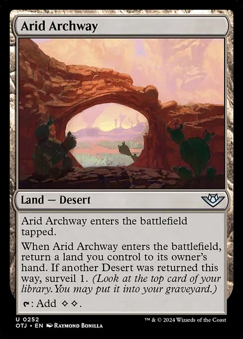 Arid Archway 252/286