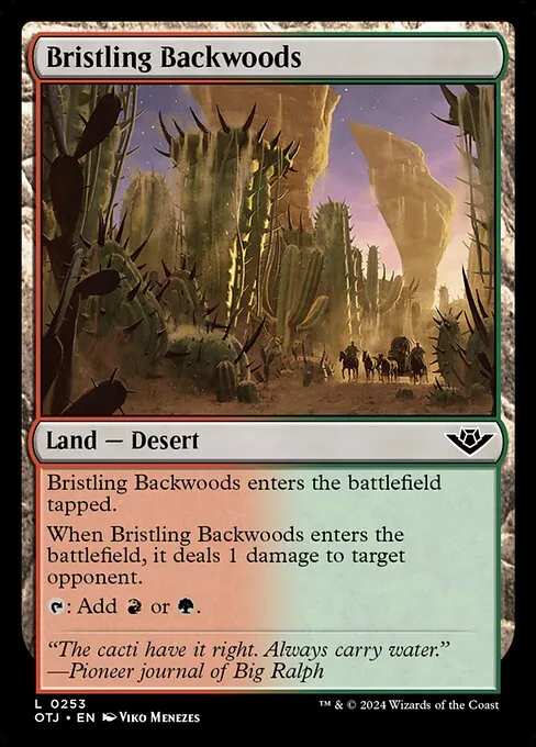 Bristling Backwoods 253/286