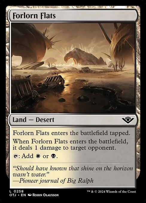 Forlorn Flats 258/286