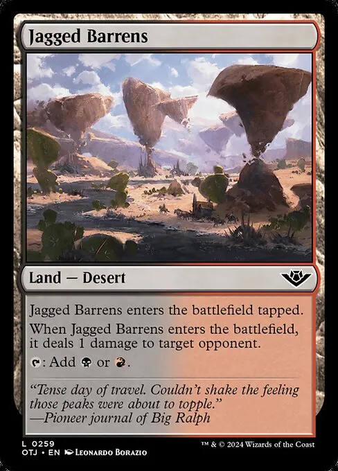 Jagged Barrens 259/286