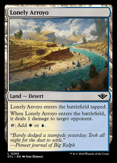 Lonely Arroyo 260/286