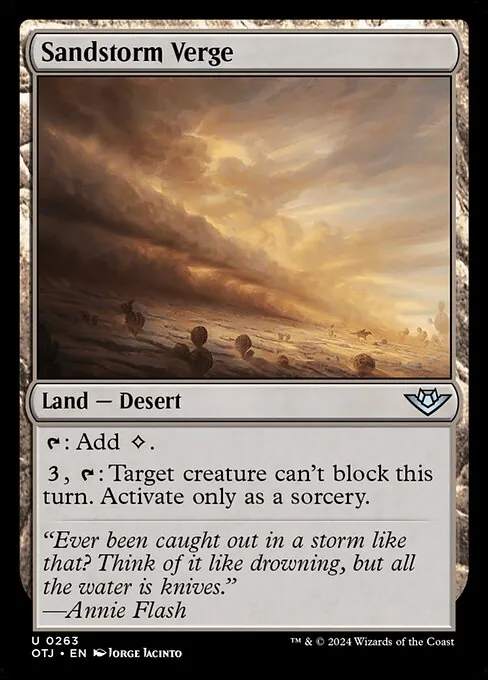 Sandstorm Verge 263/286