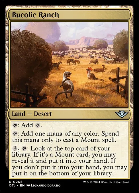 Bucolic Ranch 265/286