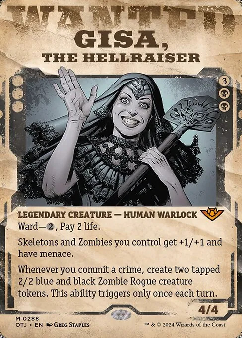 Gisa, the Hellraiser 288/286
