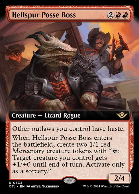 Hellspur Posse Boss 333/286