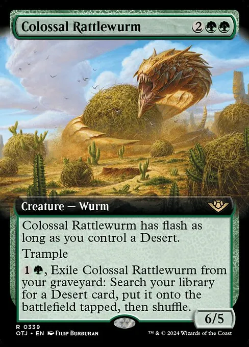 Colossal Rattlewurm 339/286