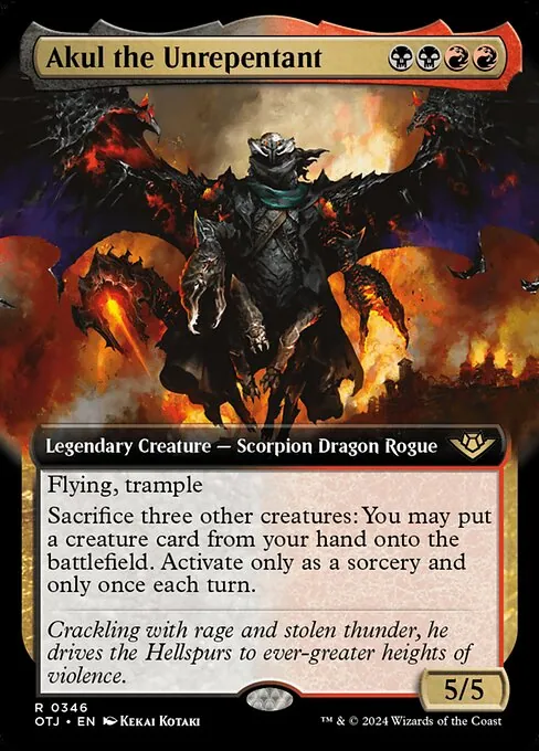 Akul the Unrepentant 346/286