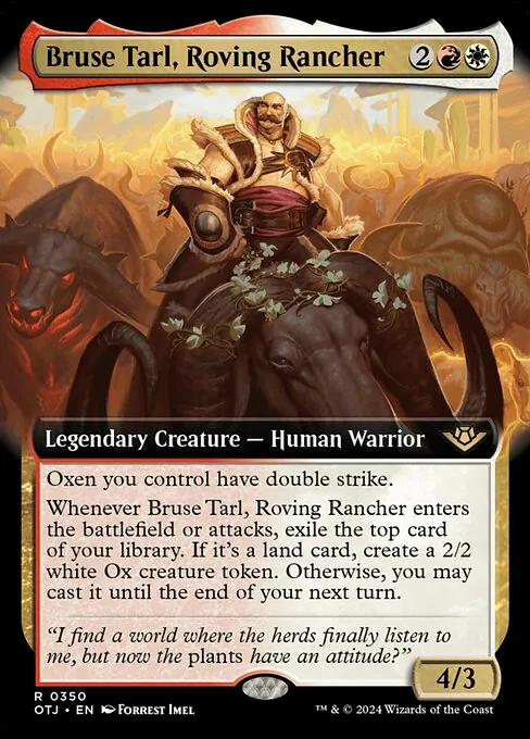 Bruse Tarl, Roving Rancher 350/286