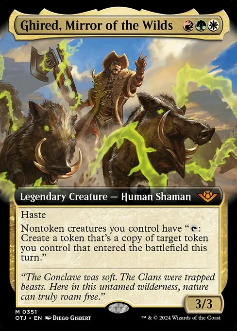 Ghired, Mirror of the Wilds 351/286