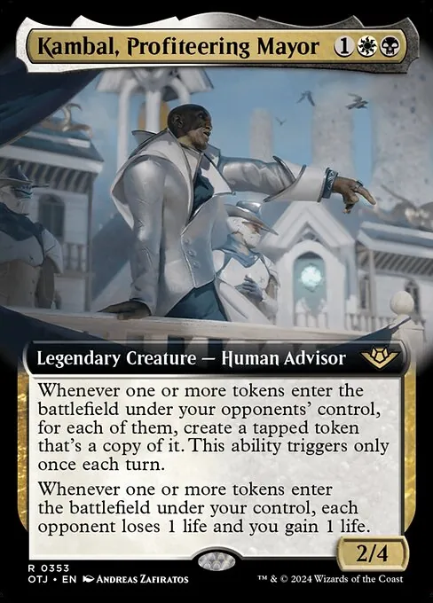 Kambal, Profiteering Mayor 353/286