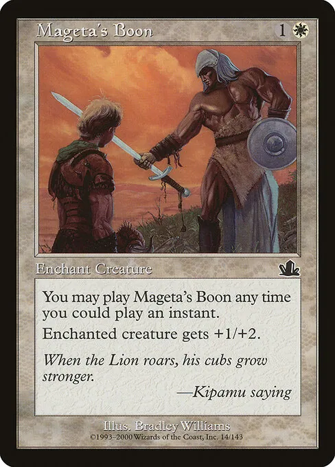 Mageta's Boon 014/143