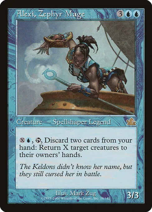 Alexi, Zephyr Mage 028/143