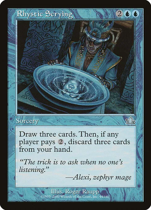 Rhystic Scrying 044/143