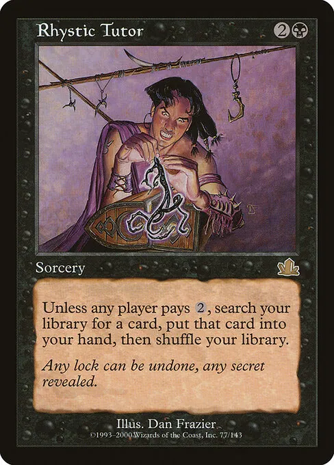 Rhystic Tutor 077/143