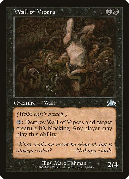Wall of Vipers 080/143
