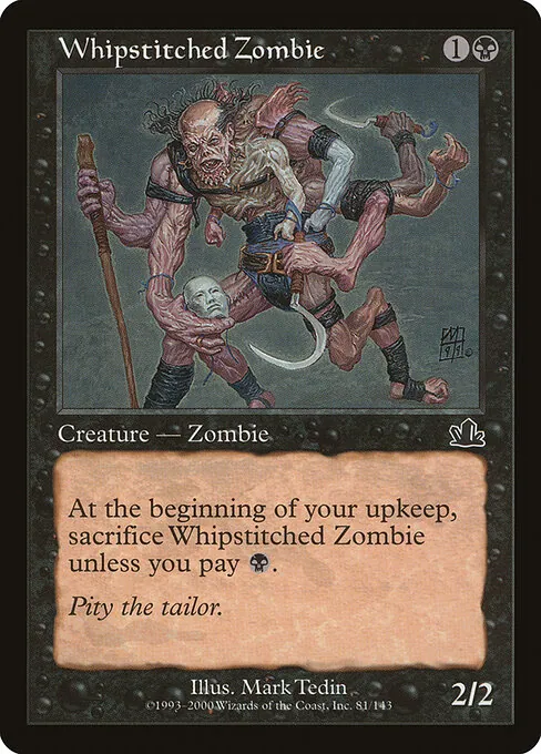 Whipstitched Zombie 081/143