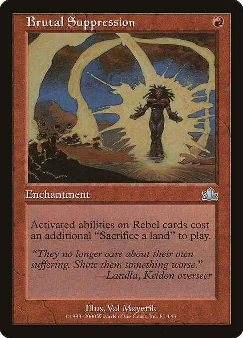 Brutal Suppression 085/143