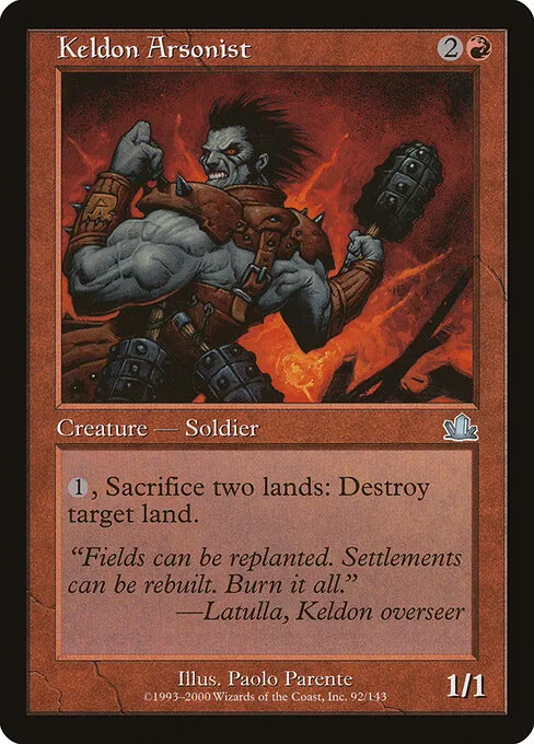 Keldon Arsonist 092/143