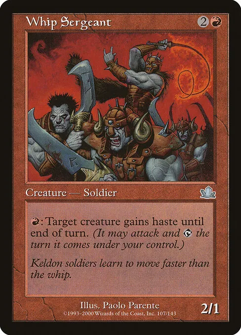 Whip Sergeant 107/143